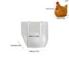 Chicken Shape Silicone Mold Perfect for Candle Making Heat Resistant Texture Home Decoration Creative Project Gift Set
