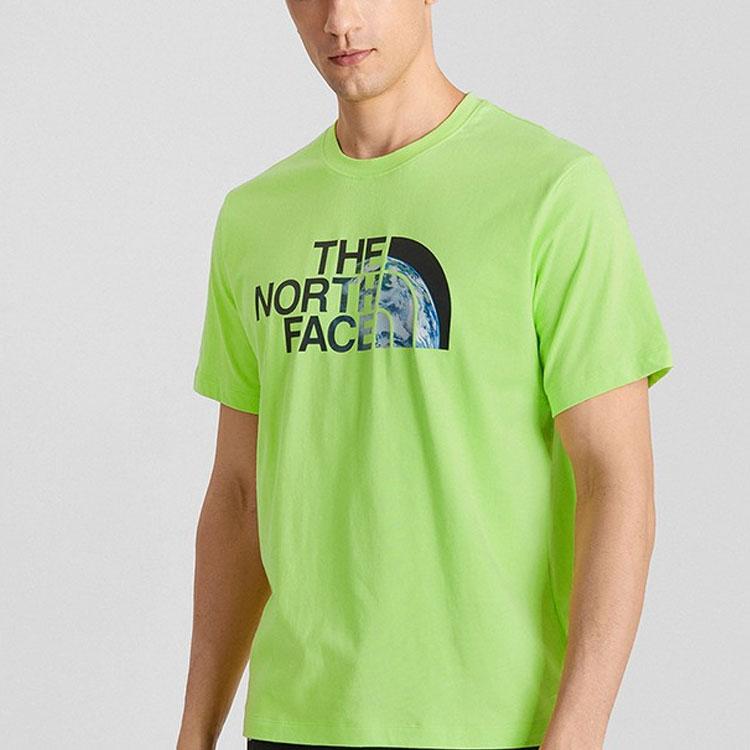 THE NORTH FACE Earth Printing T Shirt Men's Green NF0A5JZT-HDD