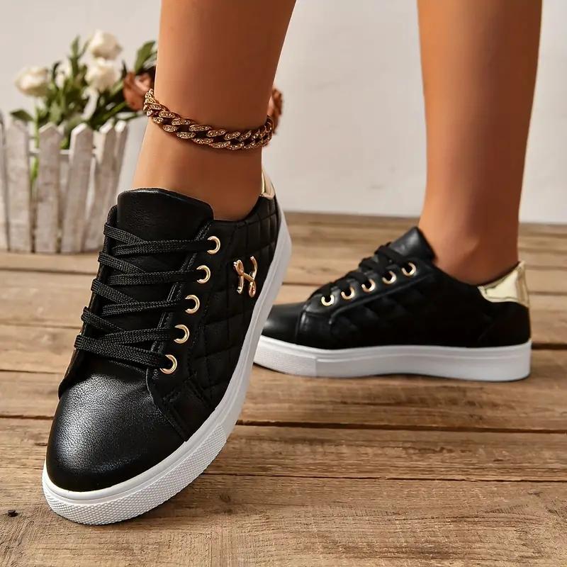 Plaid Elegant Women's Sports Shoes Fashionable and Versatile Throughout The Four Seasons Beautiful and Lightweight Women's Shoes