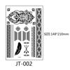 Waterproof Black And White Lace Tattoo Sticker, Black Tattoo Sticker, Waterproof Lace Tattoo Sticker Tattoo
