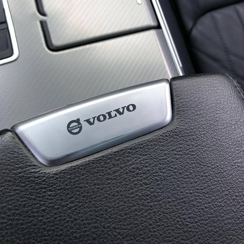 4/8 Pezzi Decorazione Auto Interna Impermeabile Adesivo Distintivo in Metallo per Volvo R Design V50 S40 XC90 XC60 XC40 V40 V60 XC70 C30 S60 S80