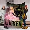 Theme Printed Blanket Perfect For Couch Bed Travel Outdoor Use Machine Washable Cozy Durable