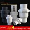 25mm PVC Check Valve Non-Return Water Drain Pipe Fitting (Model: 325075)