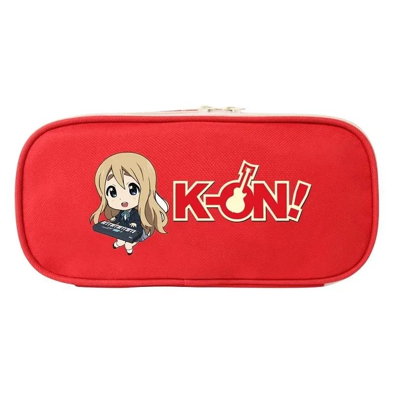 K-on Pencil Case Pen Holder Bag for Student Big Capacity Students School Gift Pencil Box