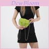 Stylish Mini Saddle Bag 2024 Spring Summer Chain Shoulder Crossbody Pu Bag Chic Design