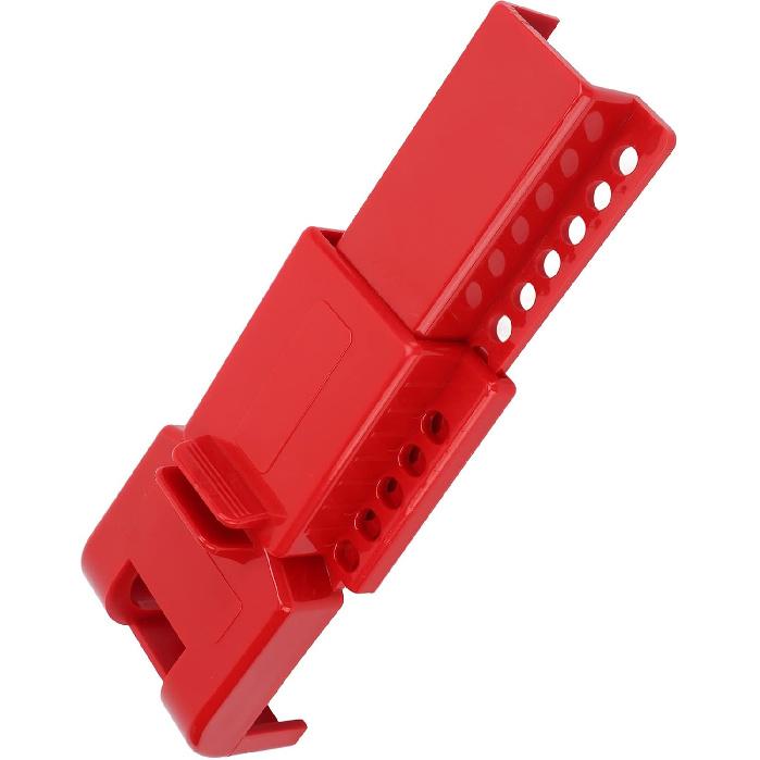 Ball Valve Lockout Adjustable High Strength Heat Valve Safety Lock for 8mm to 45mm Valve Handles for Chemical Industry