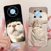 For Huawei Nova Y90 Y91 Cute Flower Butterfly Cat Painted Case For Huawei NovaY90 NovaY91 Soft Silicone TPU Phone Cases