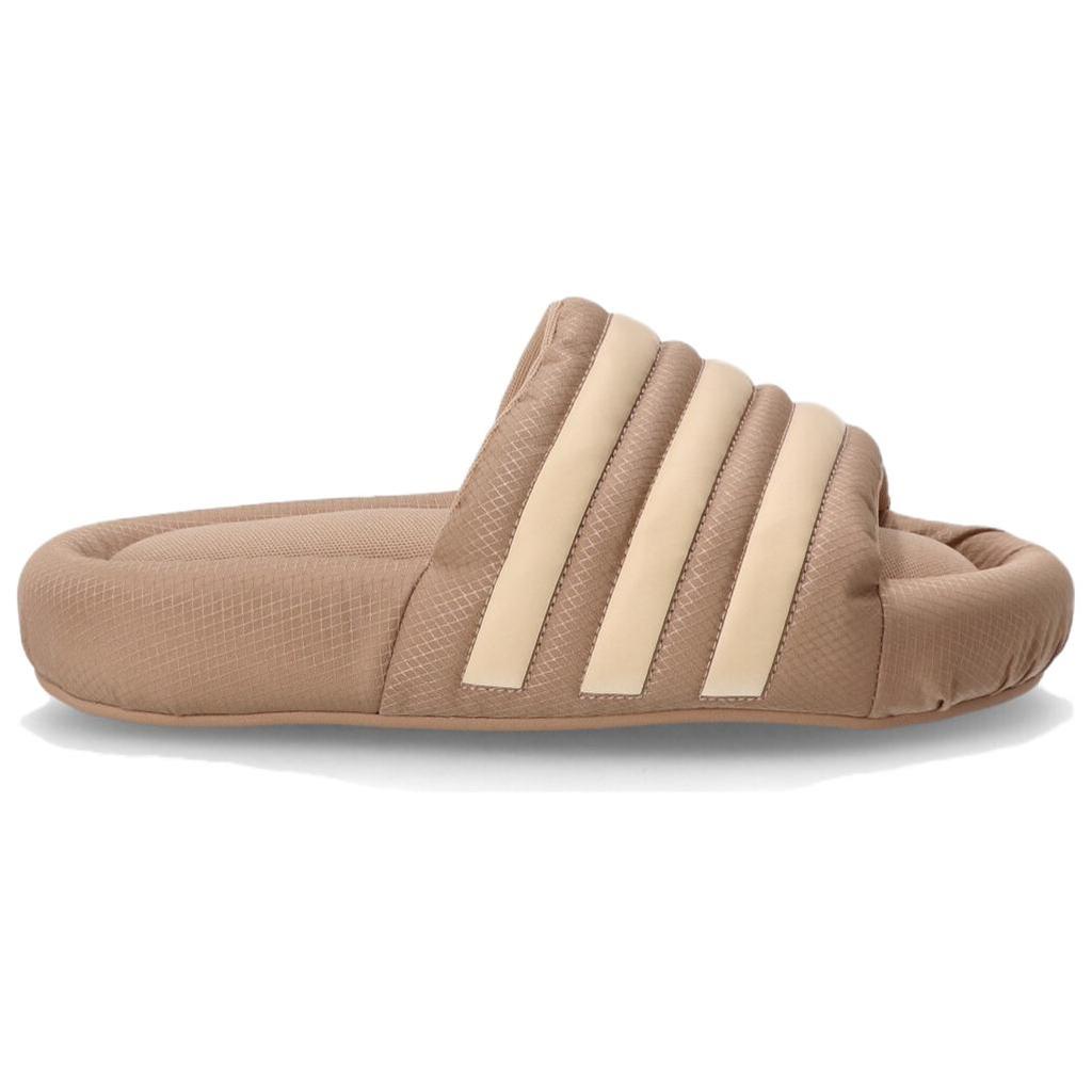 Adidas Originals Adilette 24 Comfortable Versatile Non-Slip Slide Sandals Unisex Footwear Brown JH7797