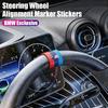ARTO7 1Pcs Steering Wheel Alignment Marker Stickers Car Accessories For BMW G80 G06 G07 G42 G14 G15 G16 F82 F20 F21 F83 M2 M3 M4 M5 M8