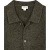 Calvin Klein Solid Color Polo Neck Comfortable Knitted Long Sleeve Jacket Men Jackets Brown J326675-PBX