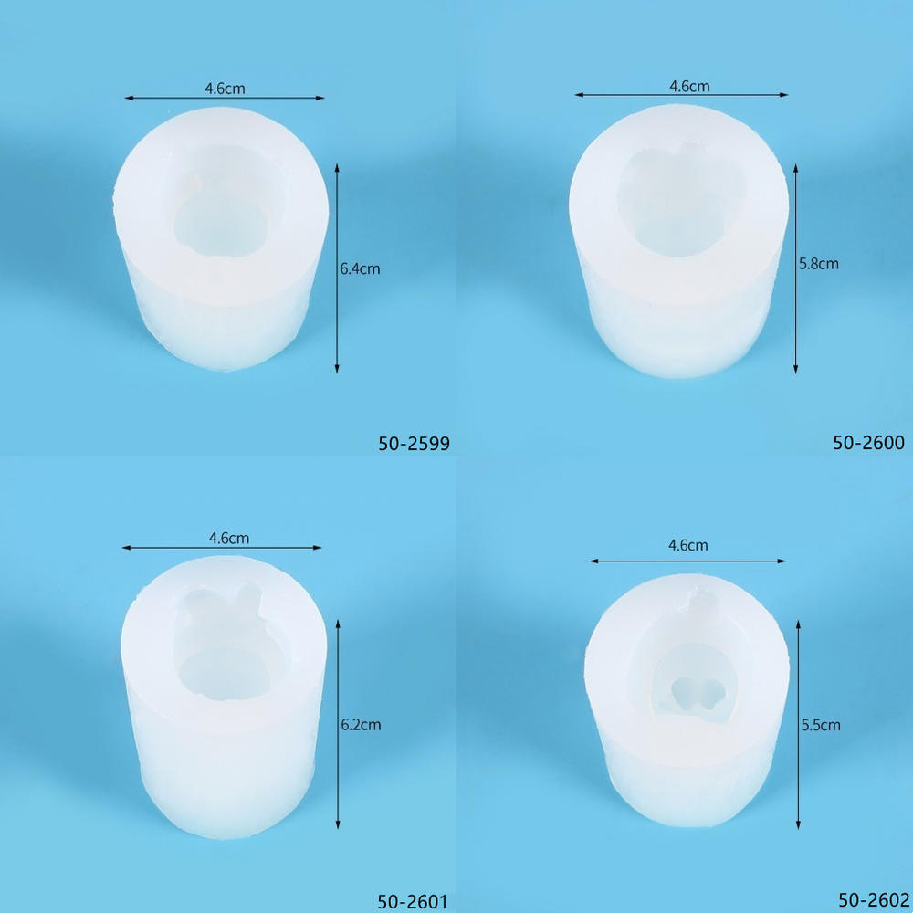 3D Cute Rabbit Silicone Mold Bunny Model Chocolate Dessert Kitchen Baking Cake Mould Easter Fondant Cake Decorating Tools