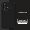 Angel Eyes Square Liquid Silicone Phone Case for VIVO V23 Pro 5G Soft Mobile Cover VIVOV23 V 23 V23Pro 360 Protective Shield Bag