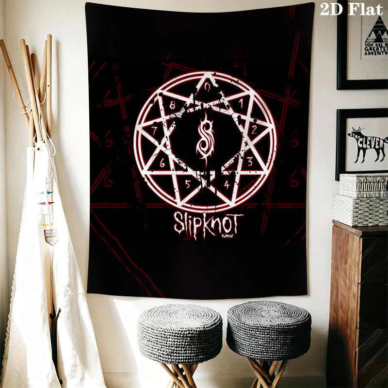 Slipknot All Hope Gone Tapestry Tapestry Wallmounted Background Cloth Background Cloth Christmas Gift Soft