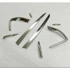 Chrome Rear Fog Light Lamp Cover Trim For Lexus RX RX350 RX450H 2016 2017 2018