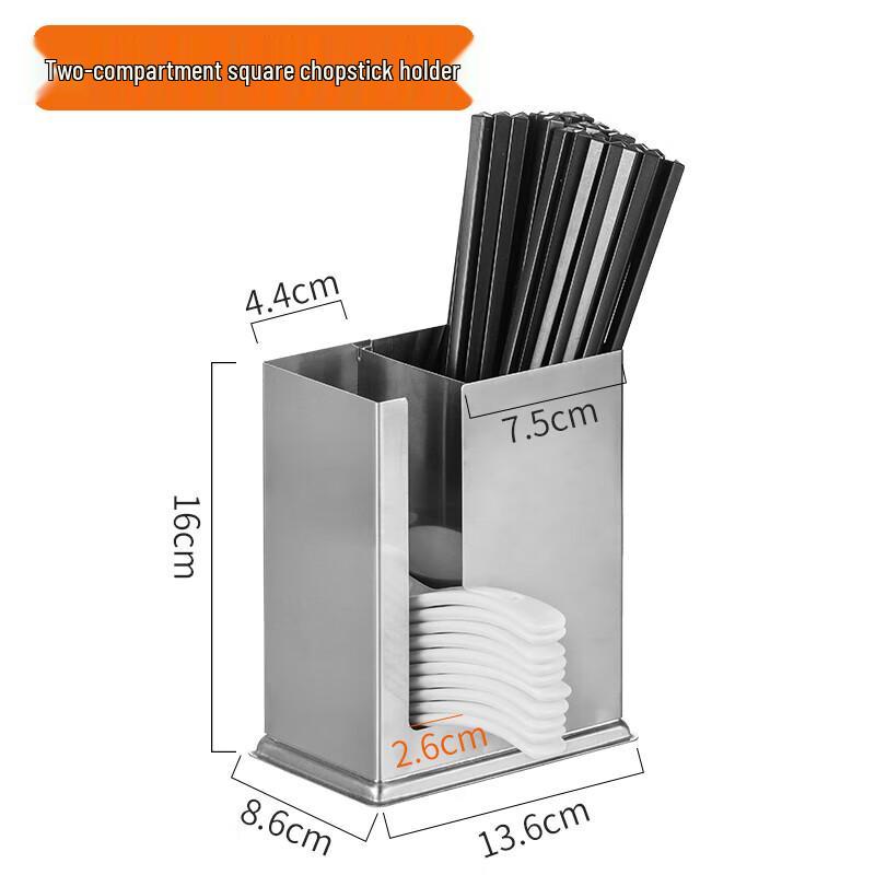 Homeglen Stainless Steel Chopsticks Holder