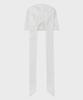 EIREVE Long Tie Bandana (White)