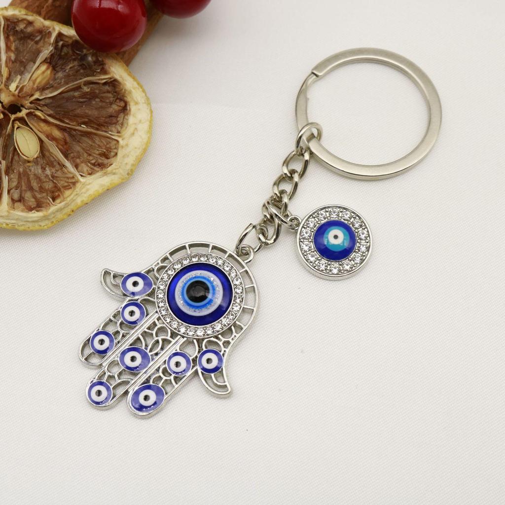 Fatima's Hand Evil Eye Bag Charm & Phone Accessory Pendant