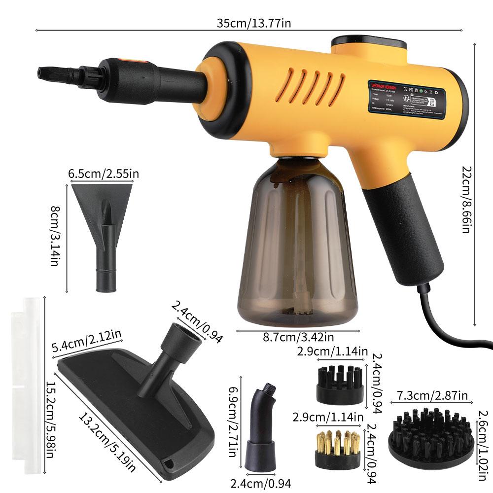 

High Pressure High Temperature Steam Cleaner for Household Kitchen and Air Conditioning Fast Heat Cleaning Machine for Home Use EU&220 V