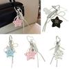 Stylish Five Point Star Bag Charm keyring Perfect For Gift Giving And Personal Use Available In Multiple Colors