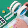 10M Masking Tape White Writable Sealing Self Adhesive Tape Waterproof for Art Painting Sketch Car DIY Paper School Supplies