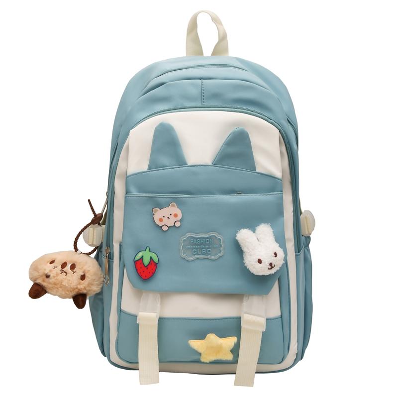 

Рюкзак для ученицы начальной школы, для девочек, 3-6 класс, большой вместимости, для детей зелёный