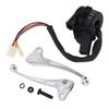 Twist Throttle Housing Switch Brake Levers Start Kill Switch Twist Grip Set for PW50 PY50 PEEWEE 50 Dirt Bike