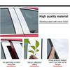 Car Window Trim Cover For Honda Civic 11th Gen Hatchback Accessories Exterior 2022 2023 2024 2025 B C Column Pillar Car Stickers