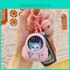Backpack Cat Luminous Keychain Toys Cartoon Bag Decorations Kids Cute Gifts