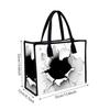 Creative Hole Print Tote Bag Fashion Casual Large Capacity Portable Daily Shopping Shoulder Handbag