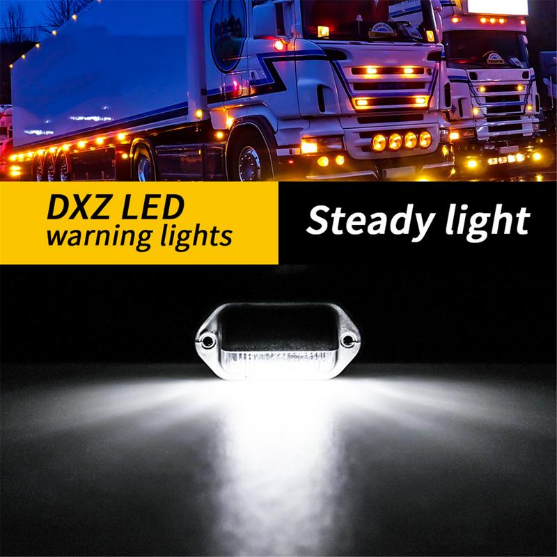 license plate light LED Plate Light Super Bright 12 To 24V LED Licence Plate Light For Truck SUV Trailer Van RV Boats