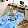 Office Rug Stitch, Lilo theme 3D Printed Anti-Slip Rug-Machine Washable for Living Room