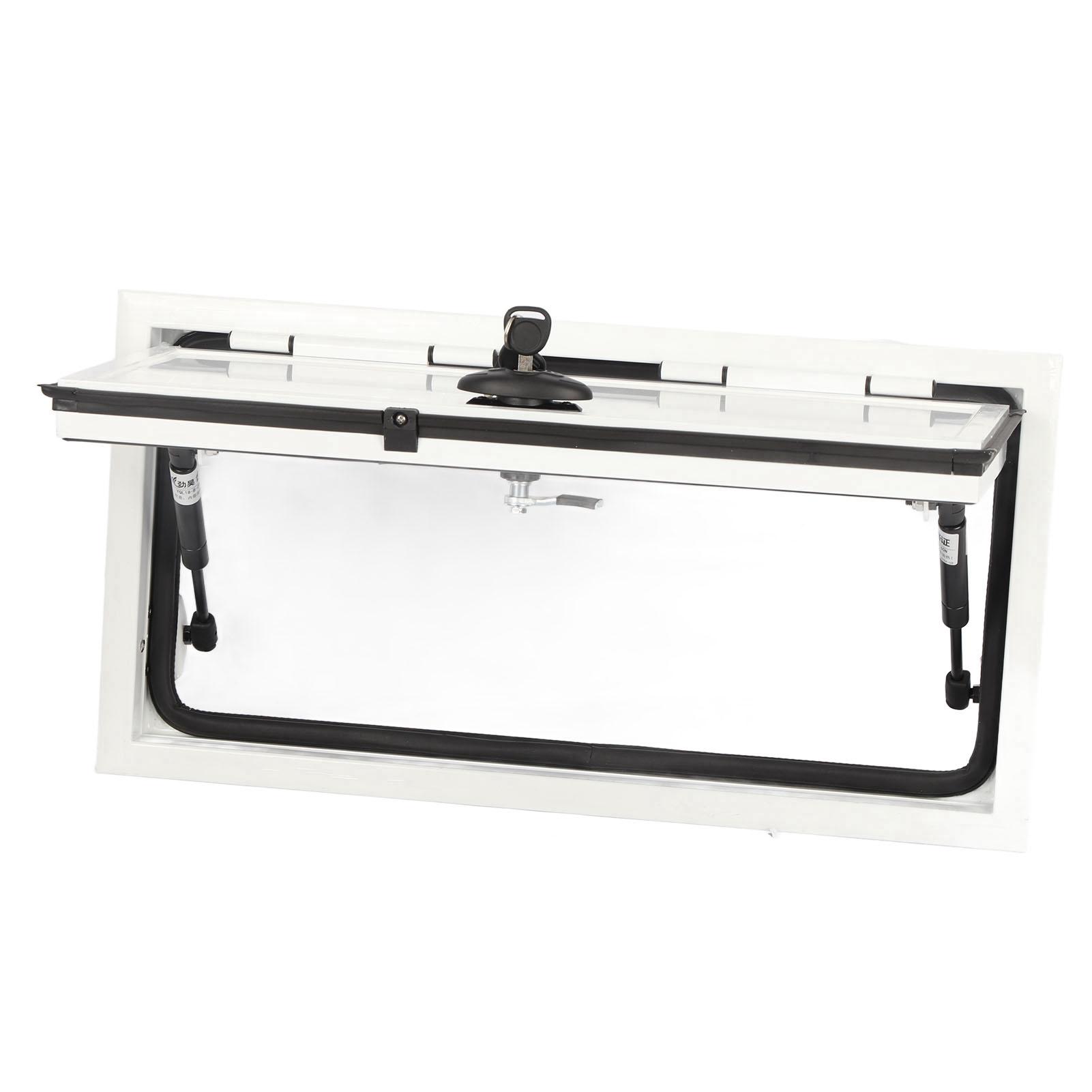 

Дверь багажного отсека для автодома 24x12 дюймов Сверхпрочная квадратная дверь с опорной штангой и безопасностью