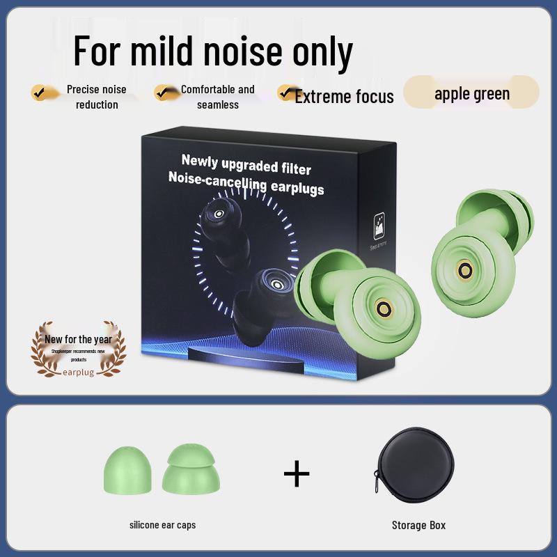 New Super Soundproof Silicone Earplugs: Noise Reduction for Sleep & Snoring