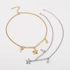 Women Fashion Exquisite Luxury Starfish Conch Dolphin Pendant Bracelet Necklace Retro Ocean Vacation Style Jewelry For Women