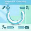 1Pc U-Shaped Inflatable Swimming Ring Striped Water Buoyancy Stick Arch Shape Design Pool Floating Raft Pvc Floating Device
