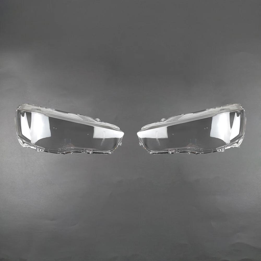 Car Front Lens Glass Light Lamp Headlamp Shell Transparent Lampshade Headlight Cover For Mitsubishi Outlander EX 2010 2011 2012