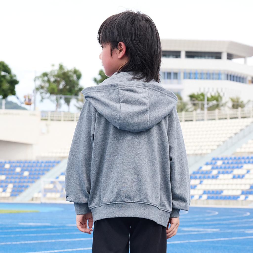 Nike 3Brand Series Minimalist Logo Fashion Comfortable Hoodie Kids Hoodies Rock-Gray NY2342057GS-001