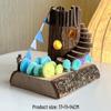 Eco-Friendly Kindergarten Art Supplies: Natural Twigs & Wood Chips for DIY Treehouse Projects