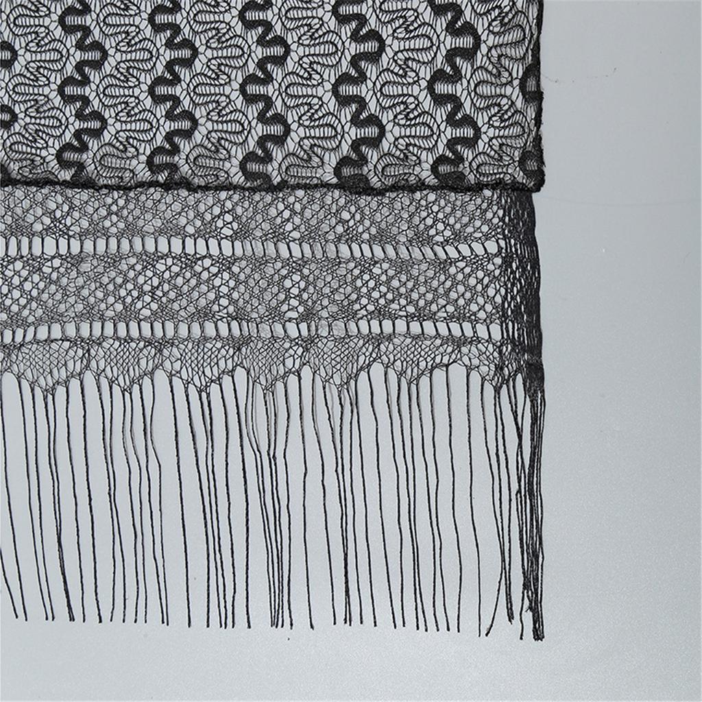 Delicate Laces Shawl Beach Vacation Shawl Versatiles Laces Elegant Women Shawl for Evening Parties and Celebrations