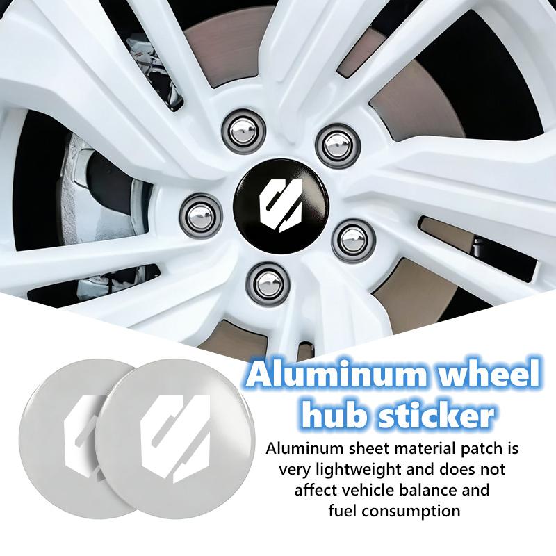 For Toyota 4PCS 56mm Car Styling Wheel Center Hub Caps Rim Cover Badge Emblem Sticker Alphard GR Gazoo Racing Camry Corolla RAV4