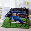 Chelsea Personalized Text Blanket Throw Personalized Blanket Ultra-Soft Perfect for Livingroom Picnics Chair Bed All-Season Use