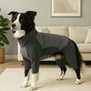 Windproof Winter Pet Jumpsuit High Collar Dog Soothing Clothes Dog Calming Wrap  Cold Weather