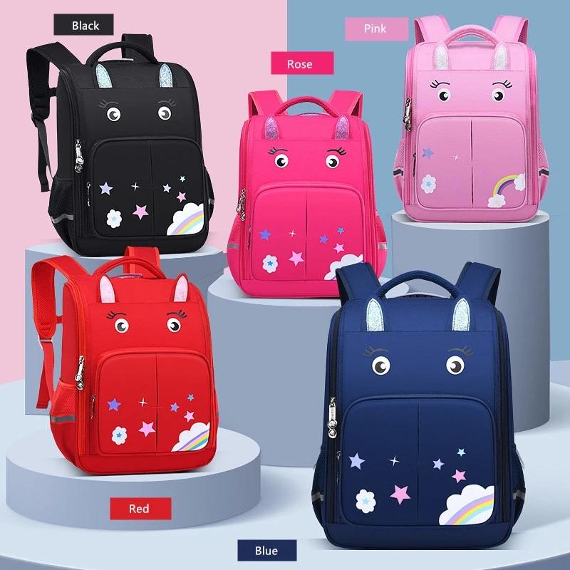 Cute Star Rainbow School Bags For Girls Primary School Backpack Children Girls Book Bag Student Backpack Gifts For Kids Bookbag
