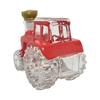 Bottiglia per liquori in vetro borosilicato a forma di trattore creativo per infusi e decorazione con design a prova di perdite