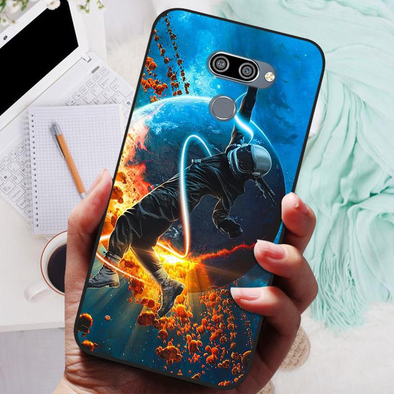 for LG K50 Q60 Case K 50  Soft TPU Silicone Phone Covers for LG Q60 LGK50 K 50 LGQ60 Case Bumper  Q 60 Shockproof Coque Cover