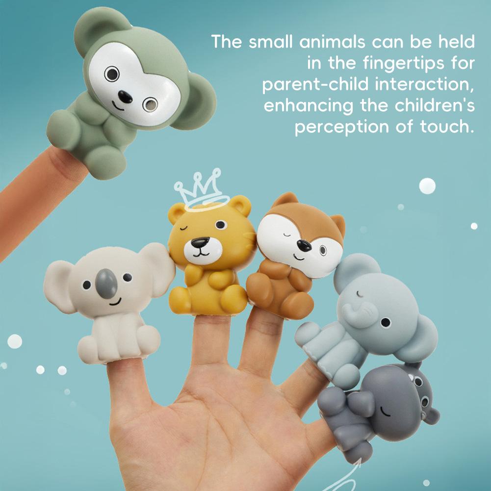 Stackable Bath Boats for Toddlers Water Play Animal Bath Stacking Boats with Puppets Sensory Bath Toys for Babies Parent-Child Bath Time