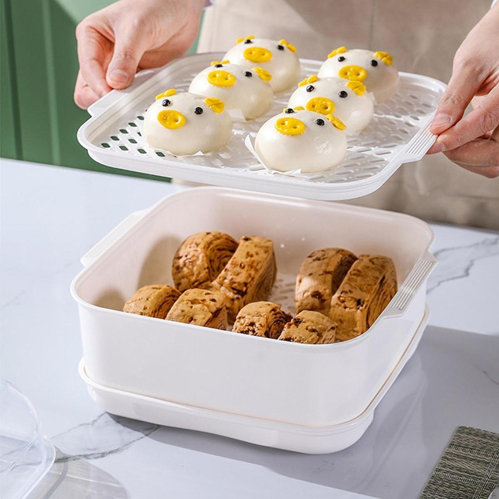 

Microwave Steamer Micro Cookware Portable Kitchen Supplies Home Cooking Cooker Vegetable for