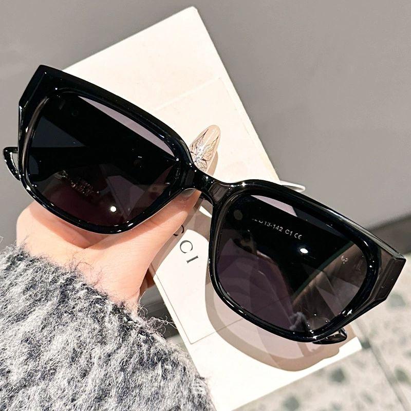 New polarized high-end cat-eye flash retro polarized sunglasses DS-5121