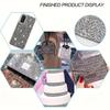 1 Roll Self Adhesive Glitter Crystal Rhinestone Sticker Diamond Ribbon Diy Sticker Rhinestones Arts Crafts Car Phone Camera Deco