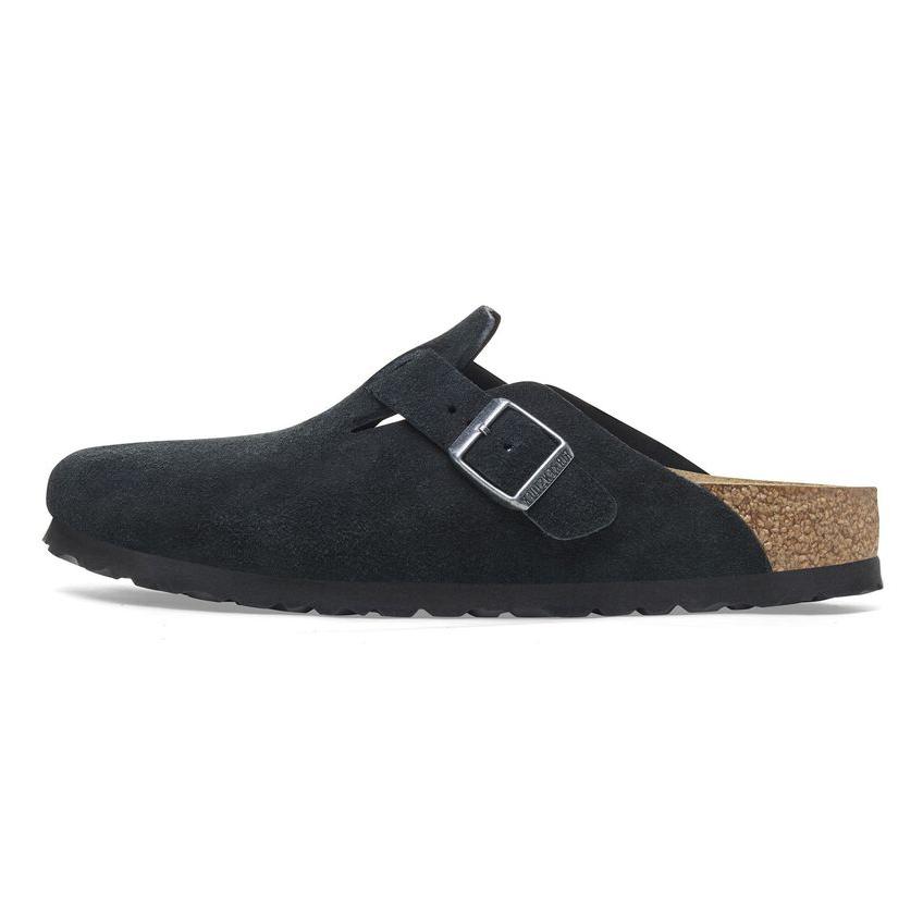 Birkenstock Boston EVA Abrasion Resistant Massage Closed Toe Slippers Unisex Black 1027142 41